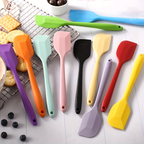 2-Pack High-Quality Silicone Scrapers - Heat Resistant, Non-Stick