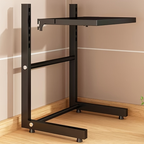 1 air fryer storage rack, metal countertop kitchen organizer
