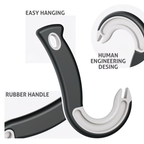 Easy to grip hook can opener - durable plastic