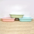 Thickened 14.17-inch household fruit drain basket/vegetable basket