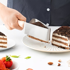1 stainless steel cake holder, cake slicer