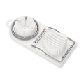 A household multifunctional egg slicer