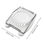 A household multifunctional egg slicer