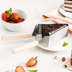 1 stainless steel cake holder, cake slicer