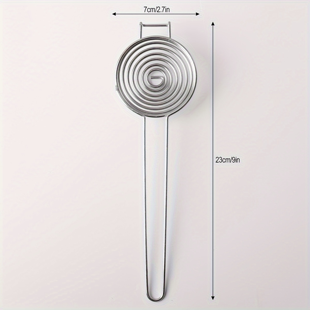 1-pack, stainless steel egg yolk separator, egg yolk and white separator