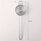 1-pack, stainless steel egg yolk separator, egg yolk and white separator