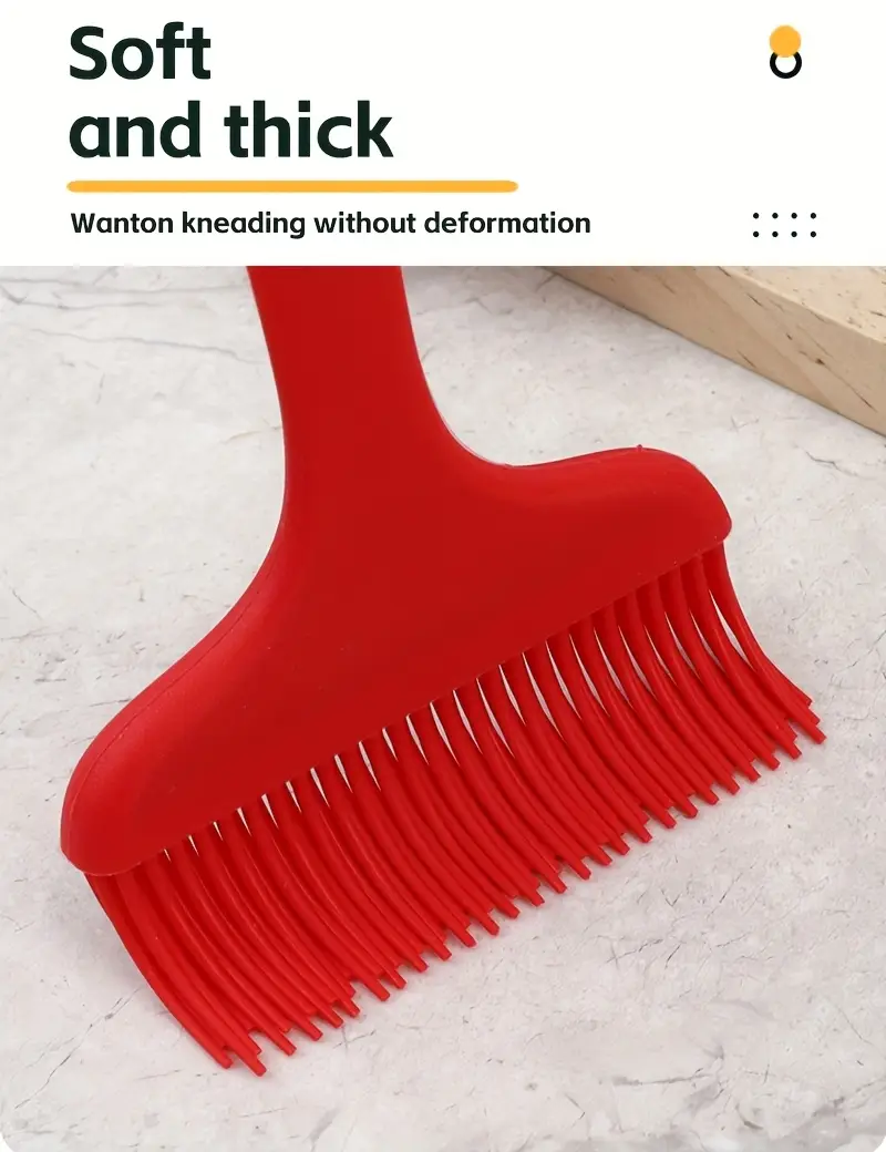 2-piece silicone wide-face baking and grilling brush set