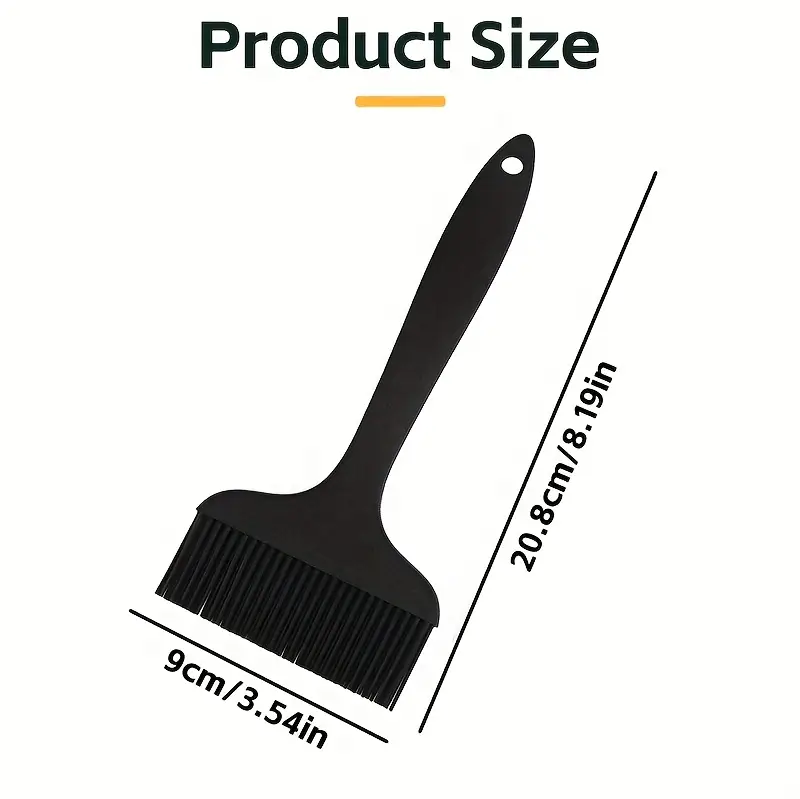 2-piece silicone wide-face baking and grilling brush set