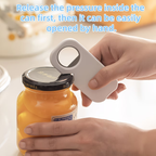 Stainless steel bottle opener, kitchen three in one bottle opener and jar