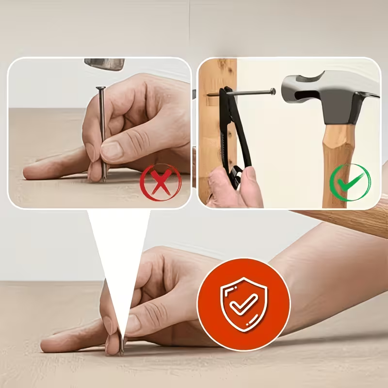 5pcs anti slip safety nail clipper, portable nail fixing tool